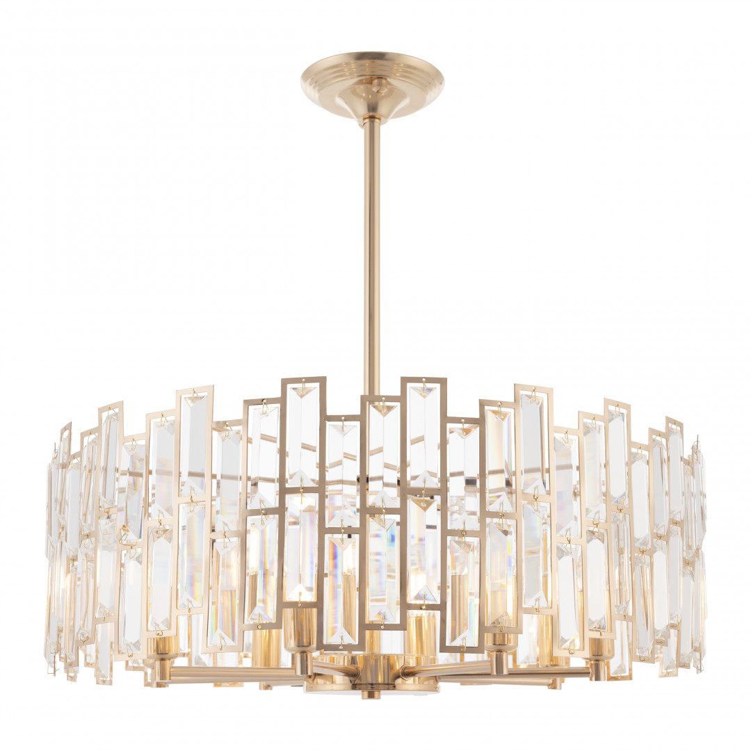 Люстра на штанге Arte Milano Sorrento 373209/8/350/560 GD в Санкт-Петербурге