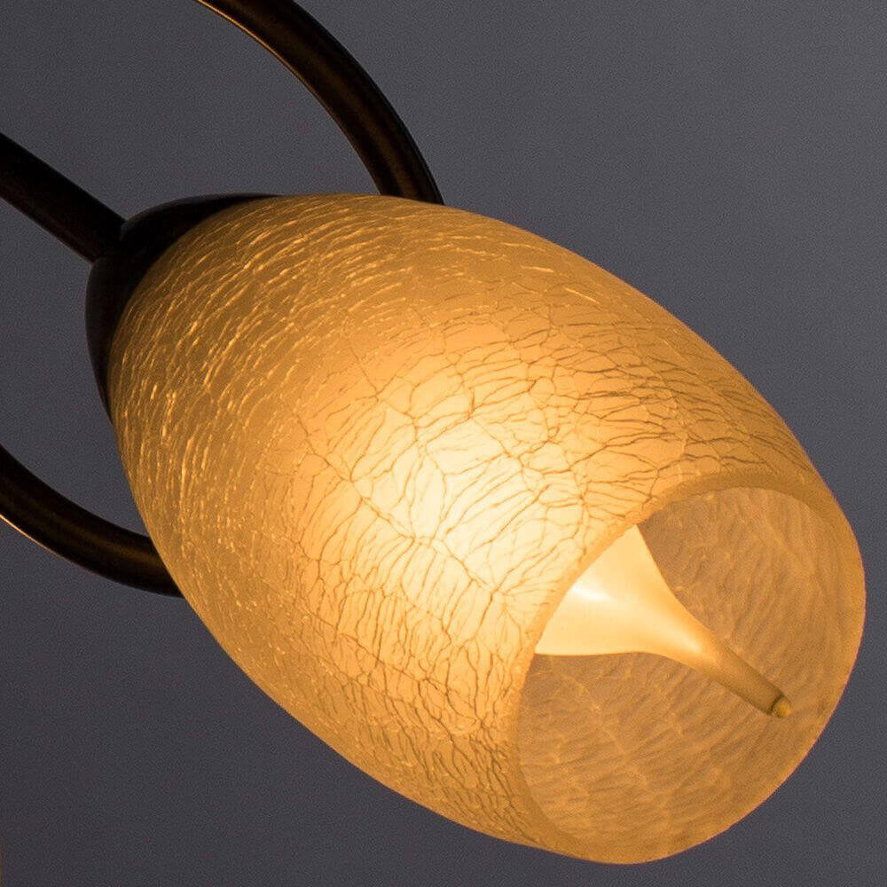 Потолочная люстра стекло Arte Lamp Mutti A8616PL-3AB в Санкт-Петербурге