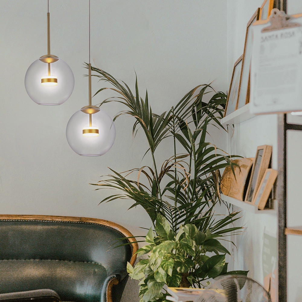 Подвесной светодиодный светильник на натяжной потолок Maytoni Cometa MOD055PL-L12G3K в #REGION_NAME_DECLINE_PP#