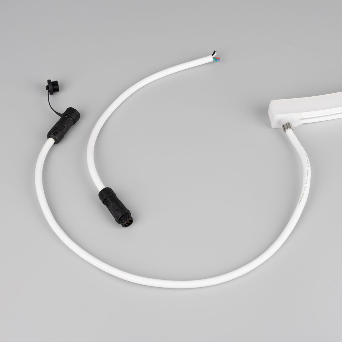 Светодиодная лента герметичная Arlight MOONLIGHT-PRO-SIDE-X336-20x20mm 24V RGBW-Warm (12 W/m, IP67, 10m, wire x2) (Вывод боковой) 054986 в Санкт-Петербурге