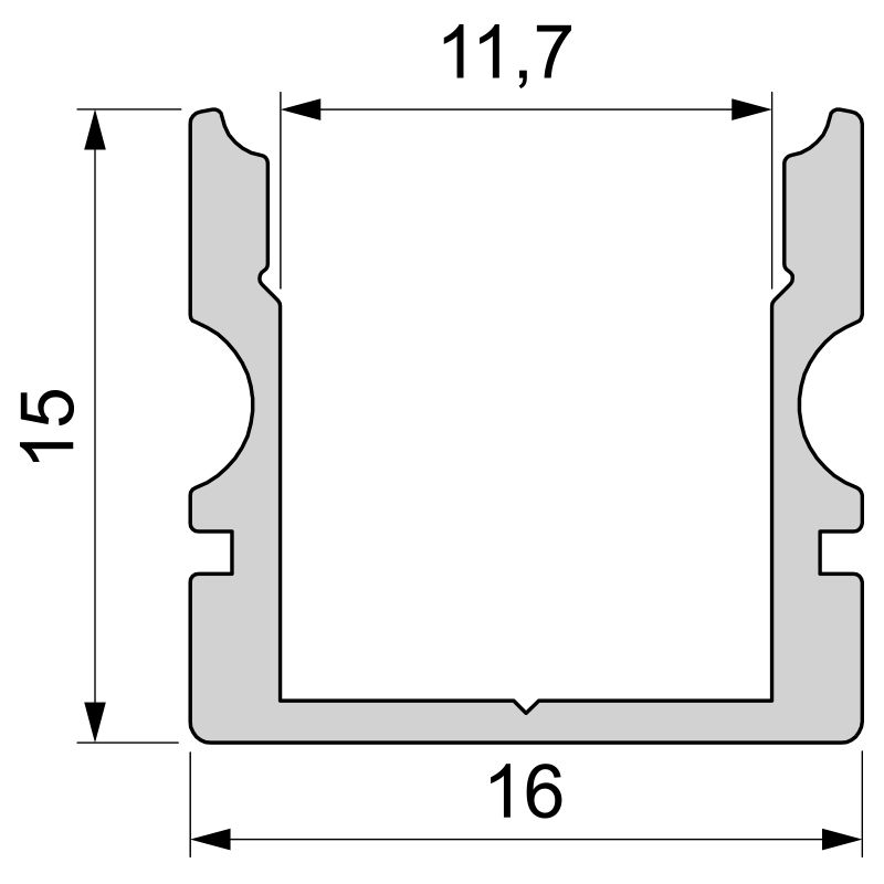 Профиль Deko-Light AU-02-10 970120 в Санкт-Петербурге