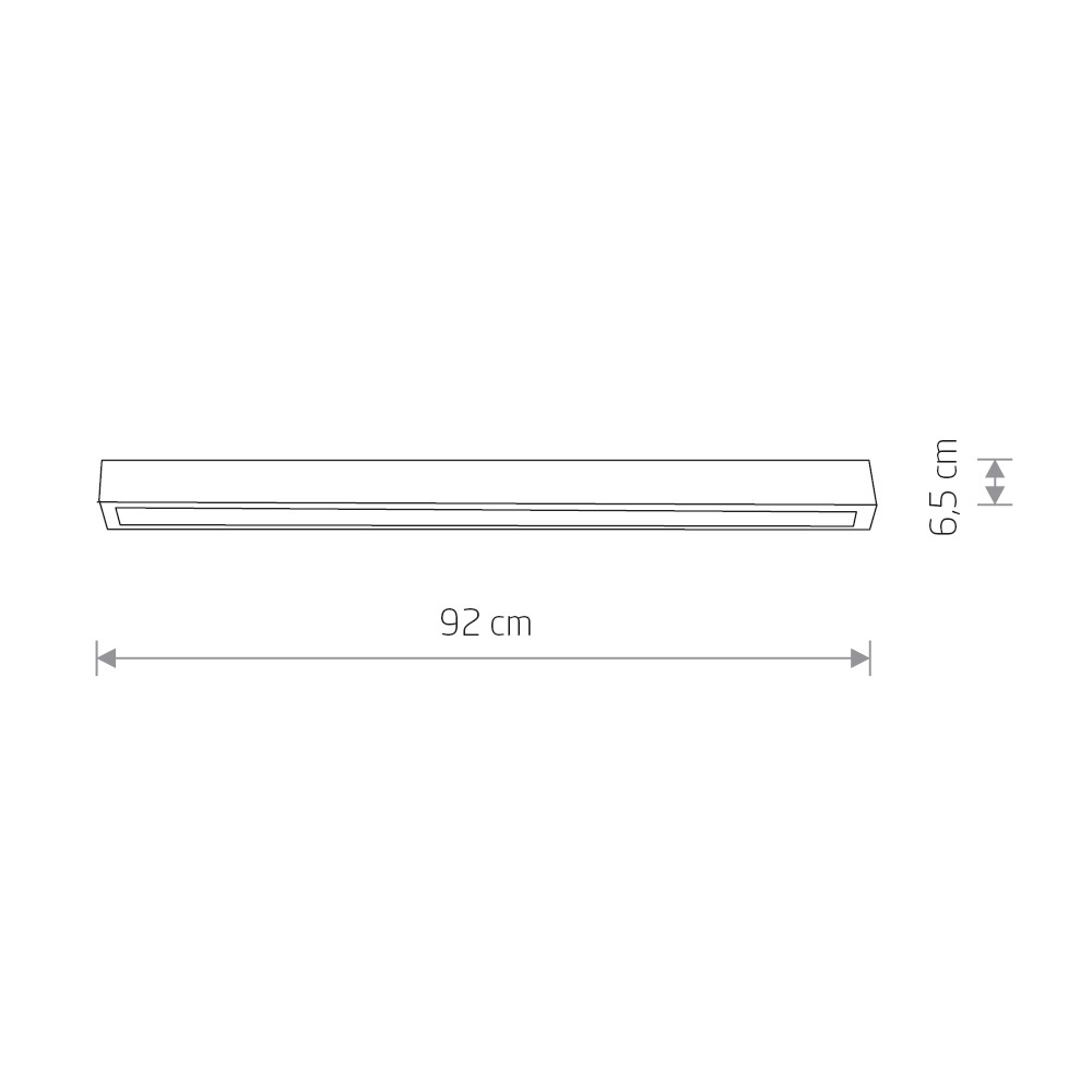 Потолочный светильник Nowodvorski Straight Ceiling Led M 7553 в Санкт-Петербурге