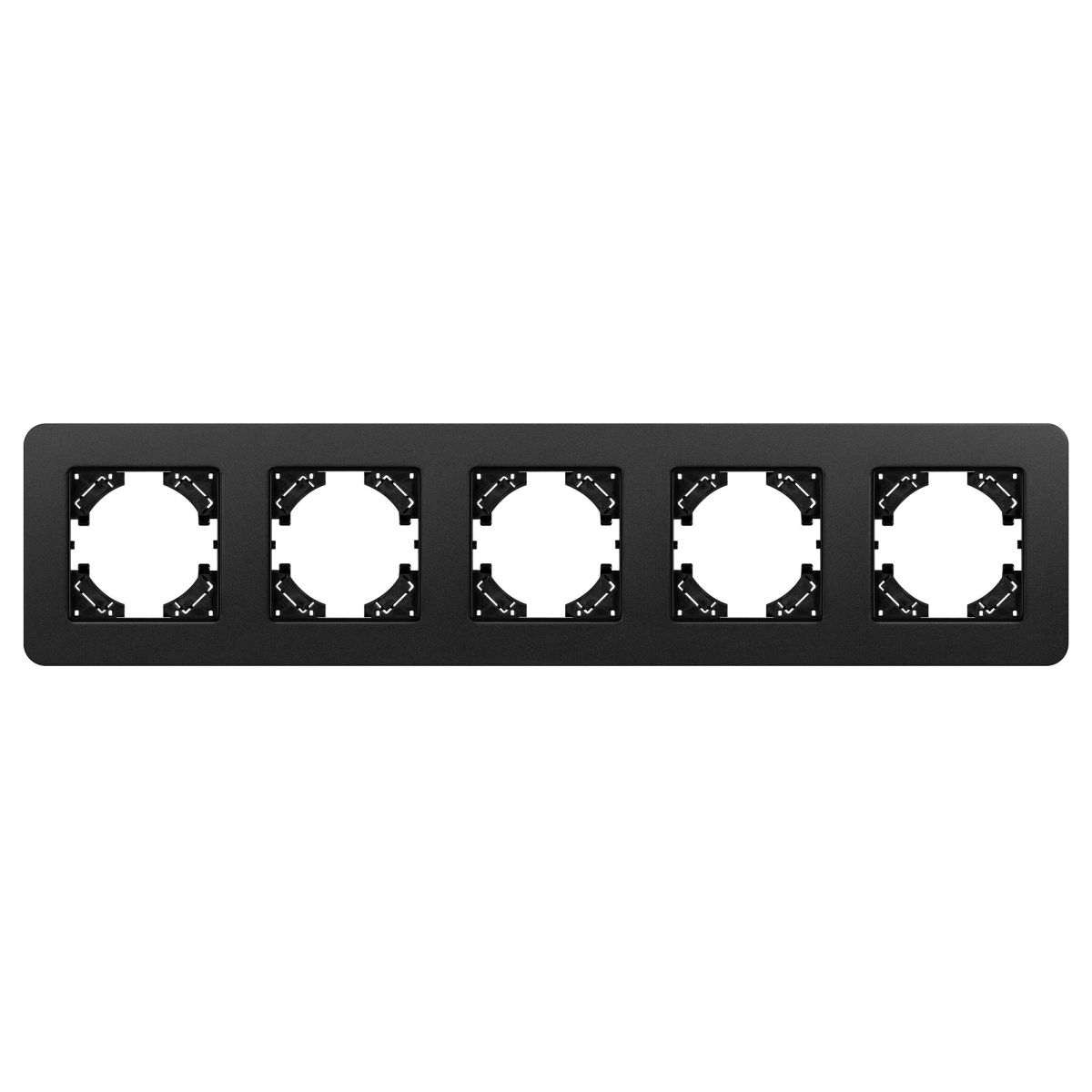 Рамка на 5 постов алюминиевая Arlight FRM-AKIRY-SFAL-5-BK 049747 в Санкт-Петербурге