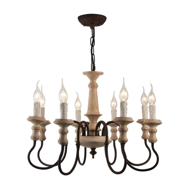 Подвесная люстра Arte Lamp A1700LM-8BR в #REGION_NAME_DECLINE_PP#