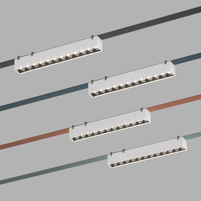 Трековый однофазный светильник Denkirs Belty grill DK5570-WB в Санкт-Петербурге