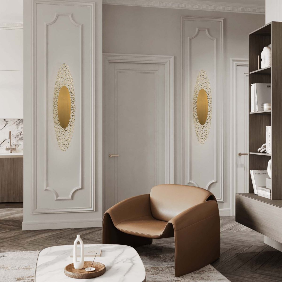 Настенный светильник Modestyle MS.1575.700 GD в #REGION_NAME_DECLINE_PP#