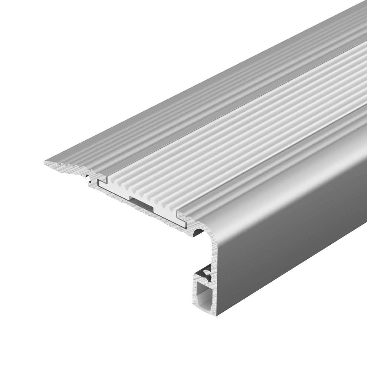 Профиль Arlight STAIR-W60-2000 ANOD (Алюминий) 060866 в #REGION_NAME_DECLINE_PP#