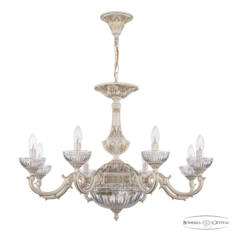 Подвесная люстра Bohemia Ivele Crystal AL78101P/8/250 WMG P Clear/M-1G в Санкт-Петербурге