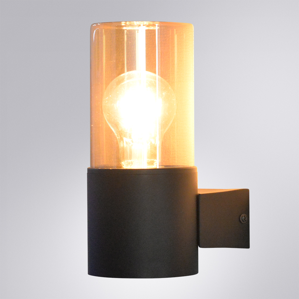 Уличный настенный светильник Arte Lamp Seginus A6515AL-1BK в Санкт-Петербурге