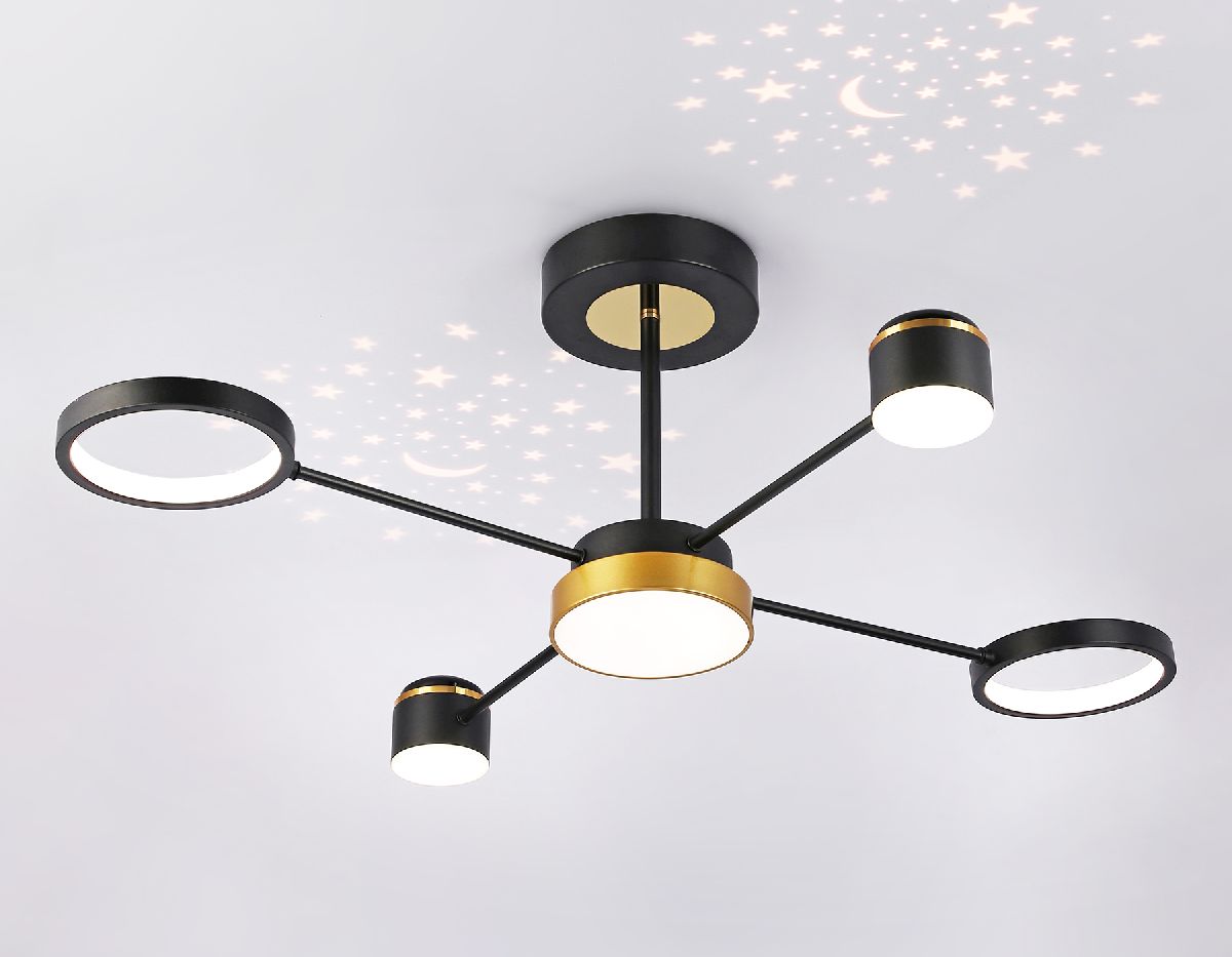 Люстра на штанге Ambrella Light Comfort LineTech FL51632 в Санкт-Петербурге