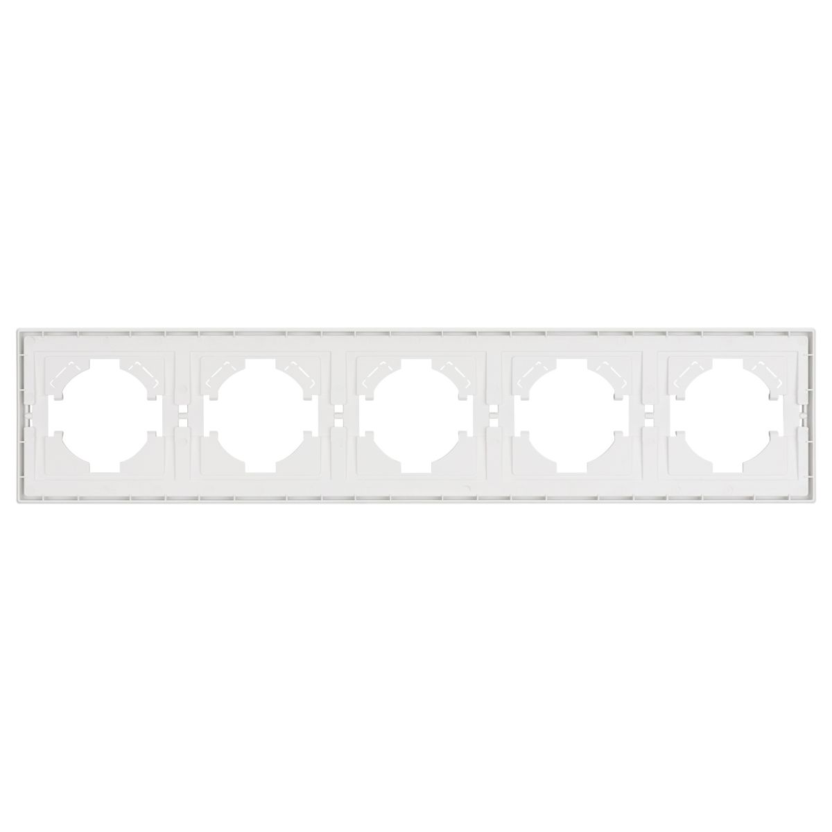 Рамка пластиковая на 5 постов Arlight FRM-TENDO-SFPL-5-GD 054658 в Санкт-Петербурге