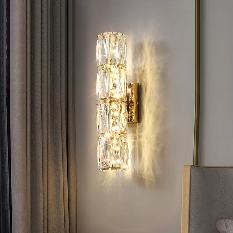 Настенный светильник Delight Collection Wall lamp A06W/4 gold/clear в Санкт-Петербурге