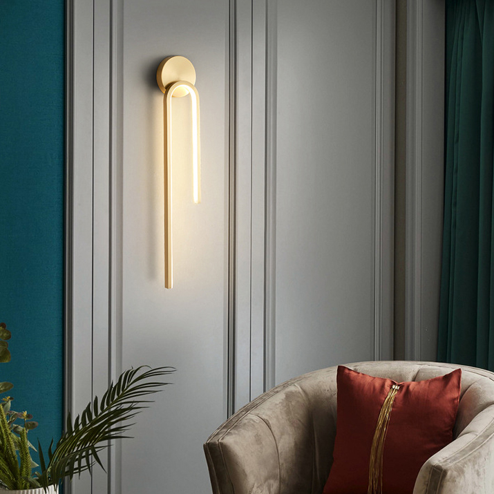 Настенный светильник Imperiumloft Wiki Wall Brass 227112-23 в #REGION_NAME_DECLINE_PP#