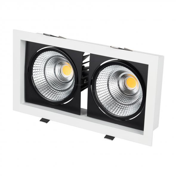 Встраиваемый светодиодный светильник Arlight CL-Kardan-S283x152-2x25W Day4000 027924 в Санкт-Петербурге