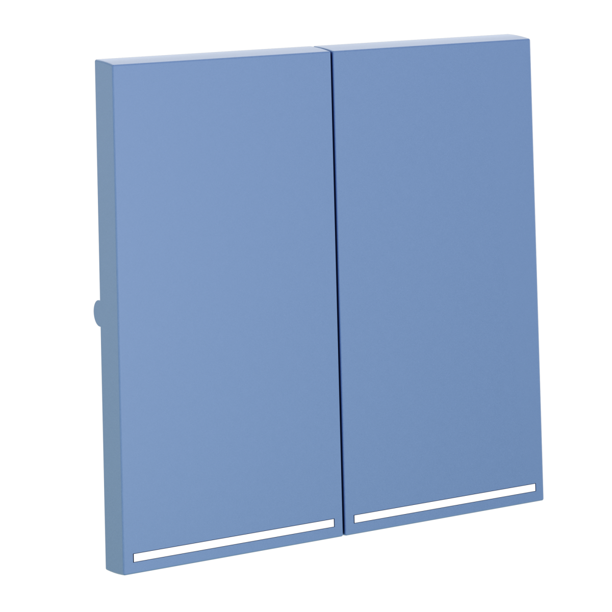 Клавиши для выключателя/переключателя двухклавишного с подсветкой Voltum S70 (деним) VLS000415 в Санкт-Петербурге