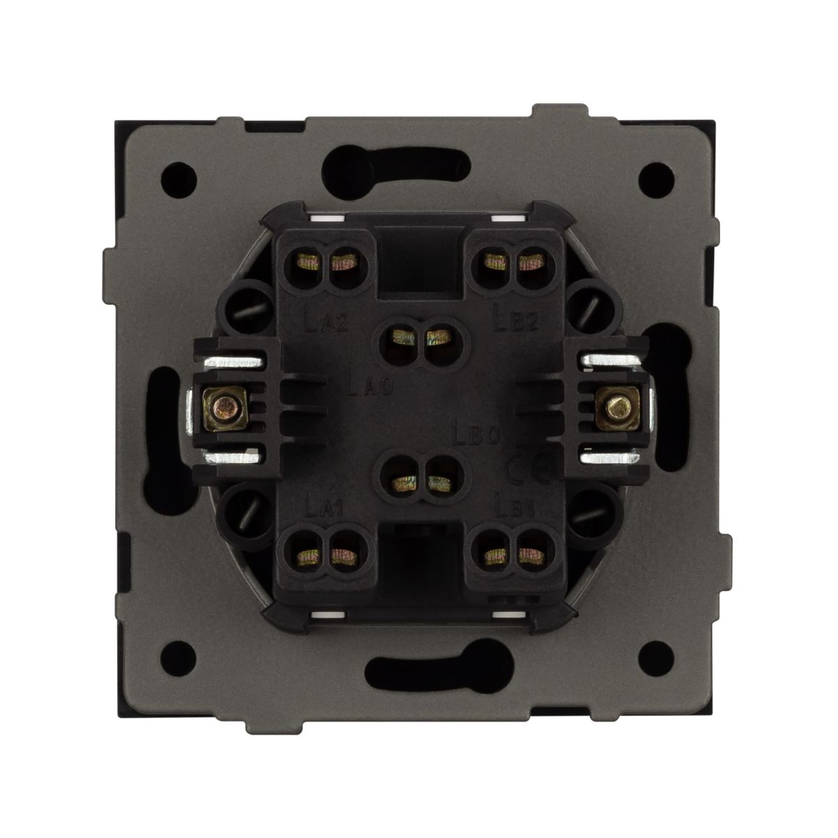 Механизм выключателя двухклавишный проходной Arlight SWT-TENDO-MKP2-PL-BK (230V, 10A) 054067 в Санкт-Петербурге