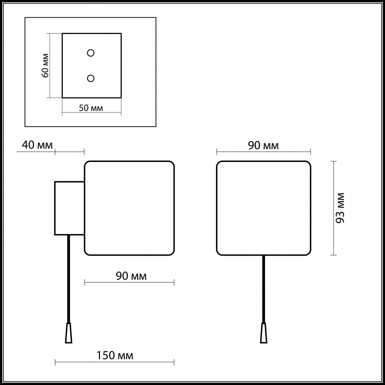 Бра Odeon Light Faro 2183/1W в Санкт-Петербурге