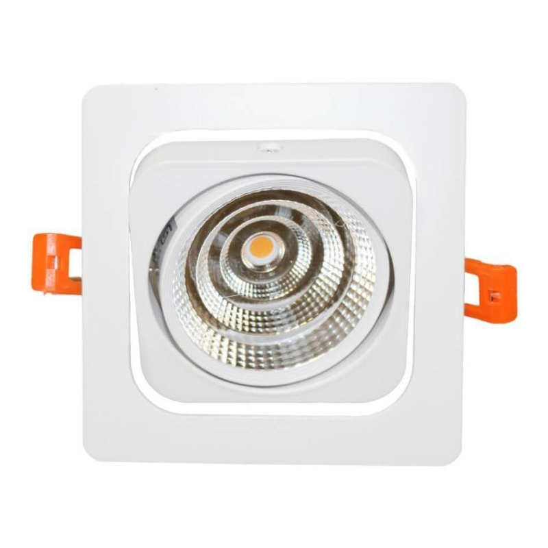 Встраиваемый светодиодный светильник Lumina Deco Fostis LDC 8065-SS-10WCOB-L120*W120 WT в Санкт-Петербурге