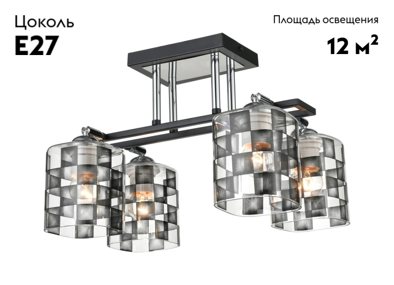 Потолочная люстра Velante 274-107-04 в Санкт-Петербурге