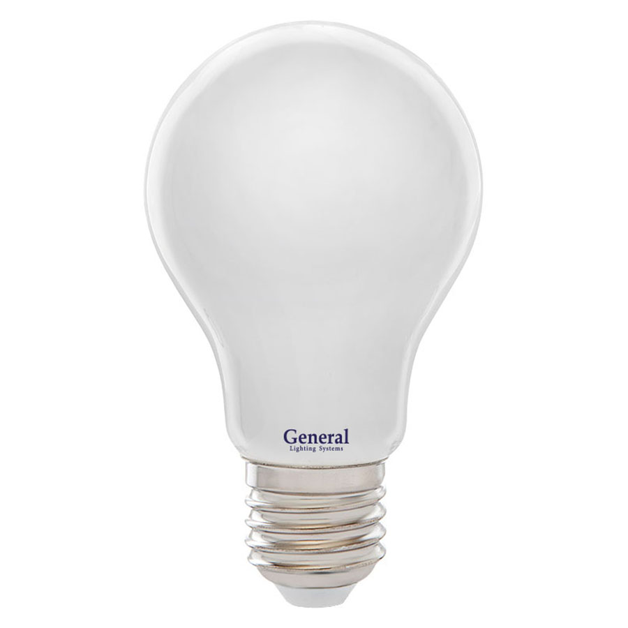 Филаментная светодиодная лампа General GLDEN-A60S-M-10-230-E27-2700 649935 в #REGION_NAME_DECLINE_PP#