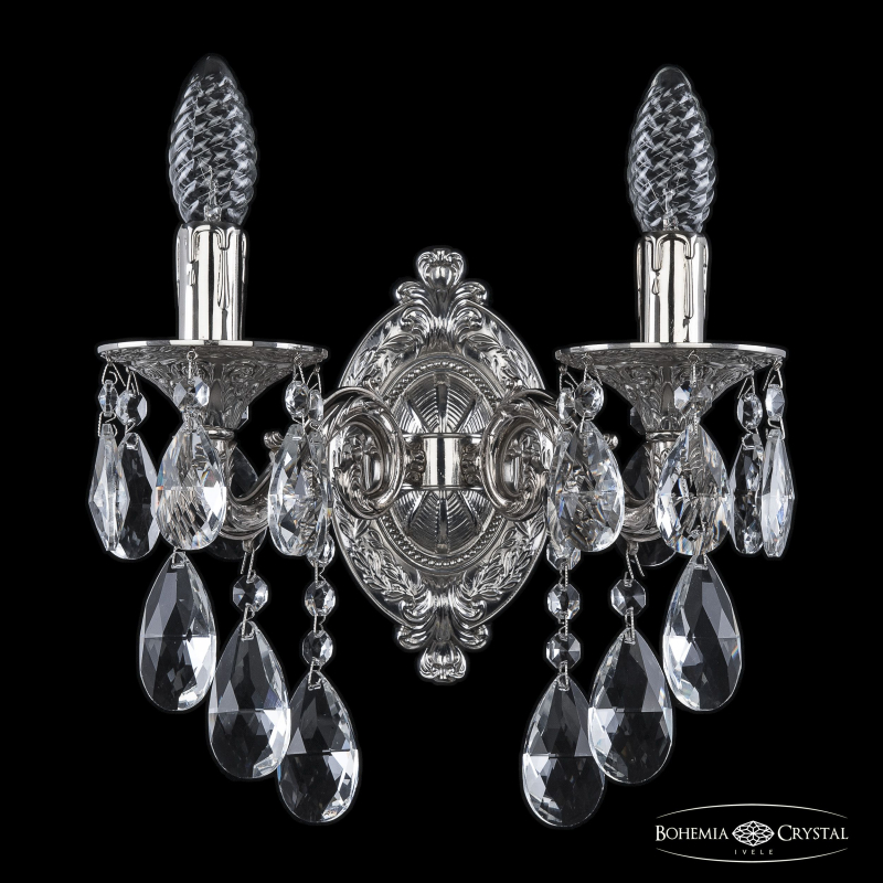 Бра Bohemia Ivele Crystal Florence 7102B11/2/125 B Ni в Санкт-Петербурге