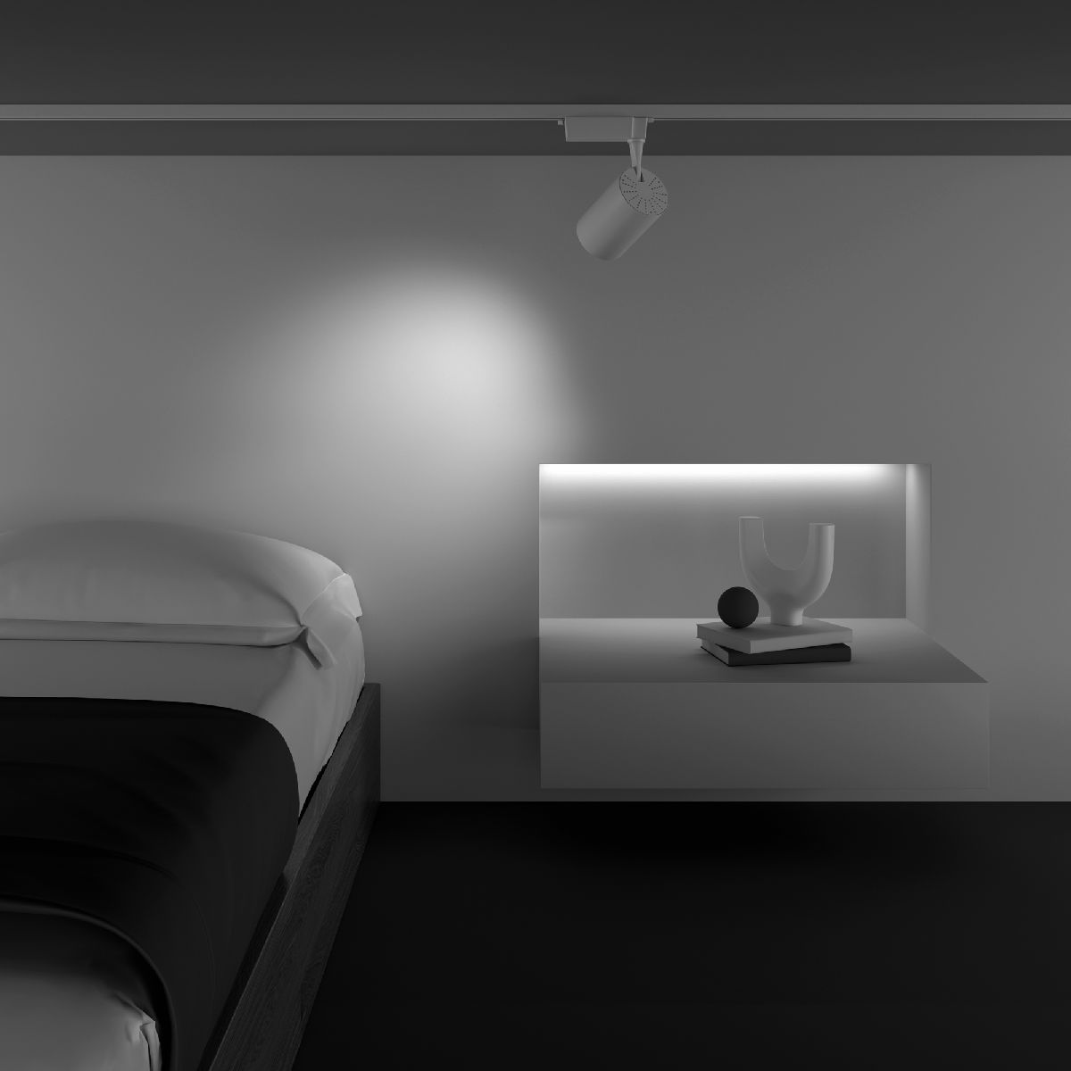 Трековый светильник Maytoni Technical Vuoro TR003-1-15W3K-M-W в Санкт-Петербурге