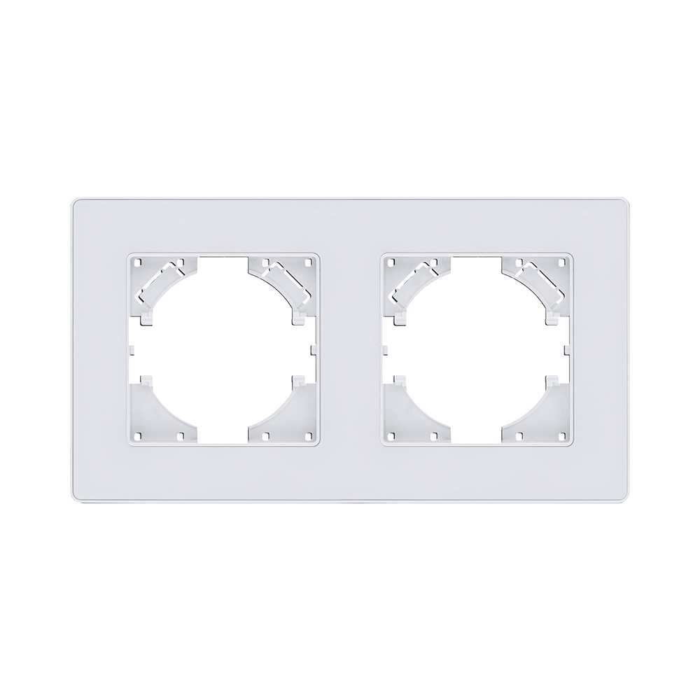 Рамка 2-постовая, белый Kollinger Eleganz Acryl EA2WH в #REGION_NAME_DECLINE_PP#