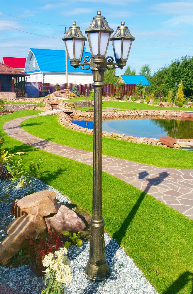 Садово-парковый светильник Fumagalli GIGI BISSO/ANNA 3L E22.156.S30.BYE27 в Санкт-Петербурге