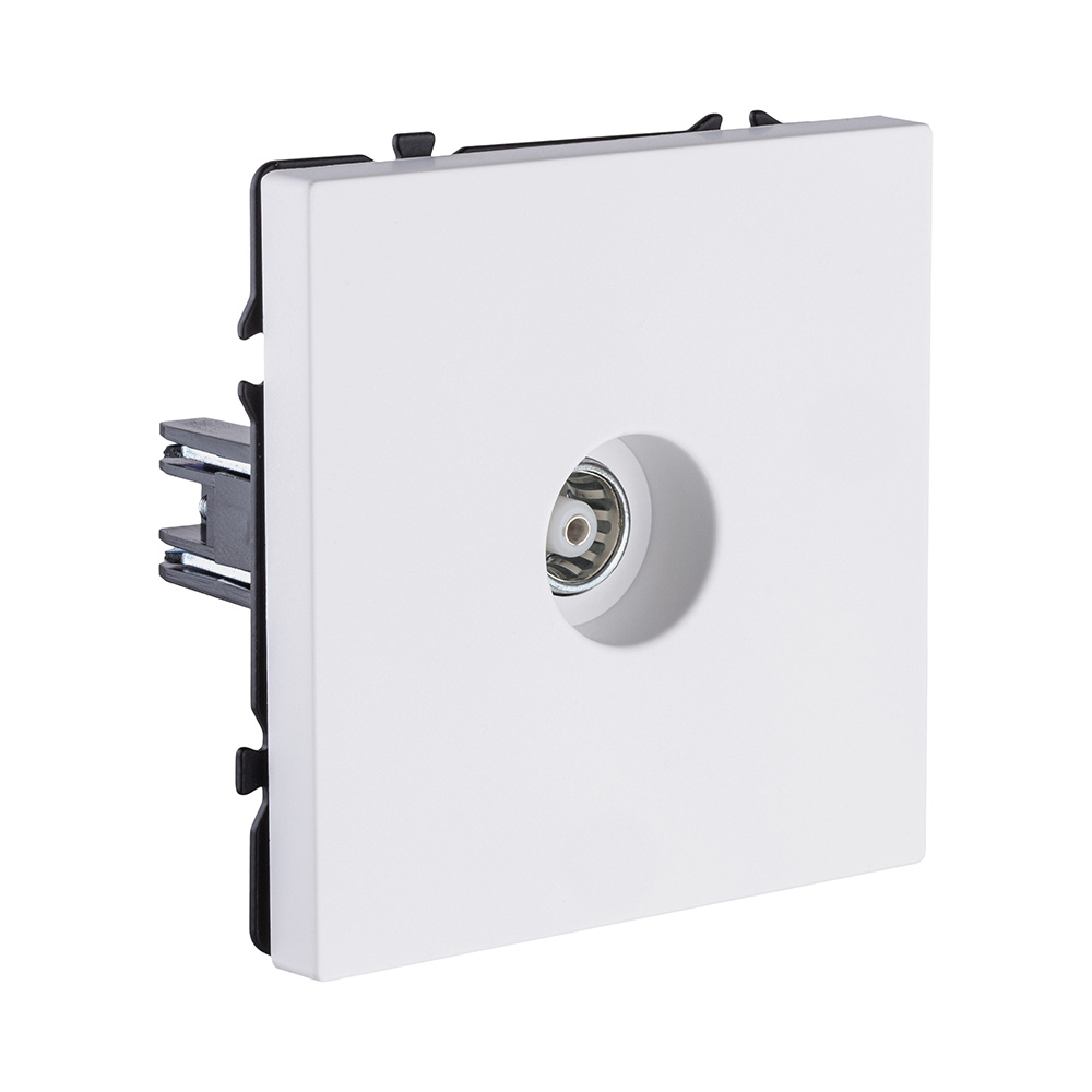 Розетка спутниковая SAT, белый матовый Kollinger Eclipse EC-021WH в #REGION_NAME_DECLINE_PP#