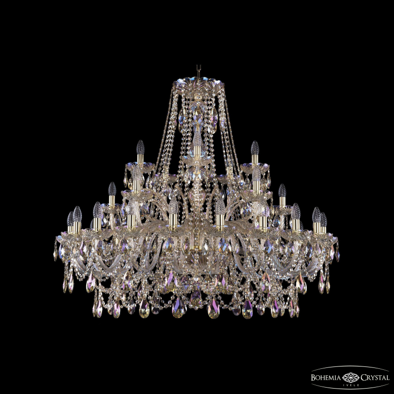 Подвесная люстра Bohemia Ivele Crystal 1411/20+5+5/400 G M801 в Санкт-Петербурге