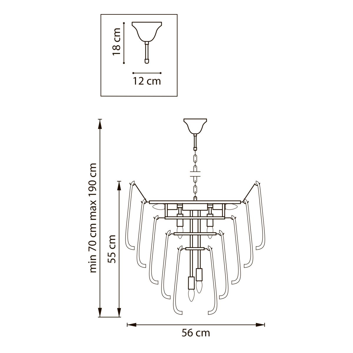 Подвесная люстра Lightstar Retro II 799102 в Санкт-Петербурге