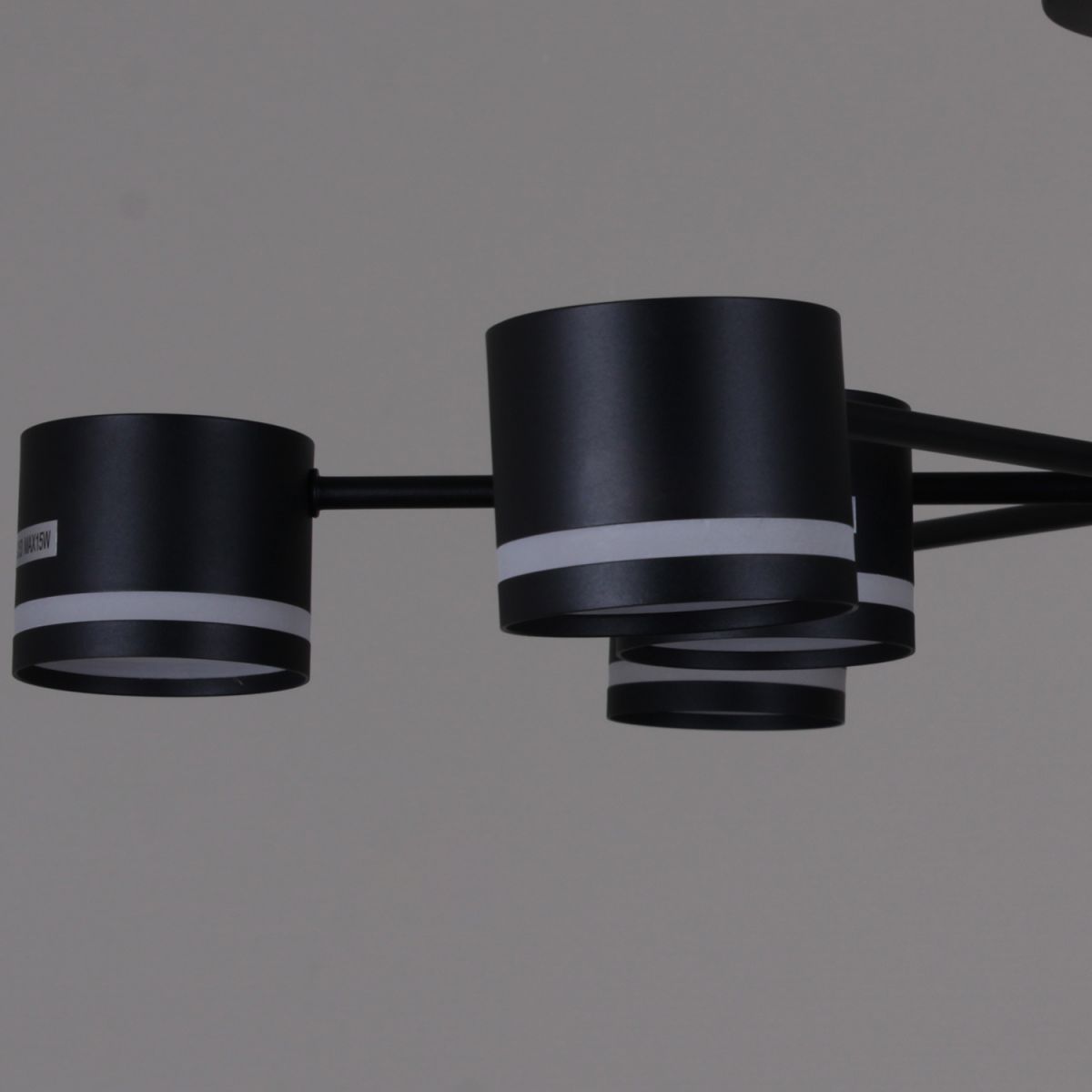 Люстра на штанге Reluce 89730-0.3-09 GX53 BK в Санкт-Петербурге