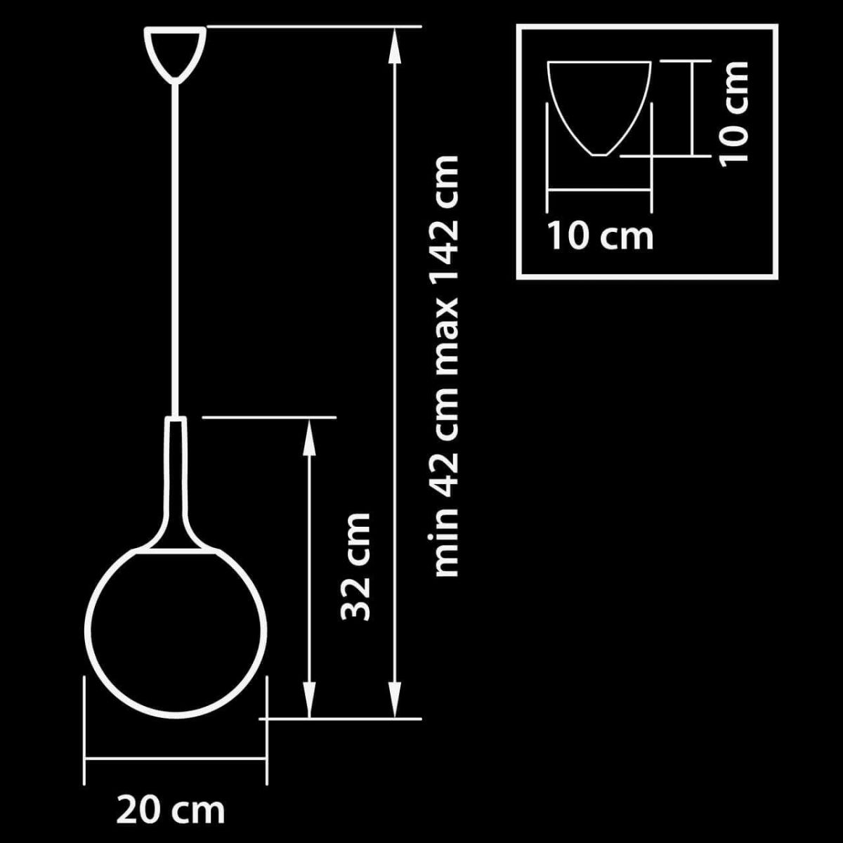 Подвесной светильник Lightstar Globo 813022 УЦ в Санкт-Петербурге