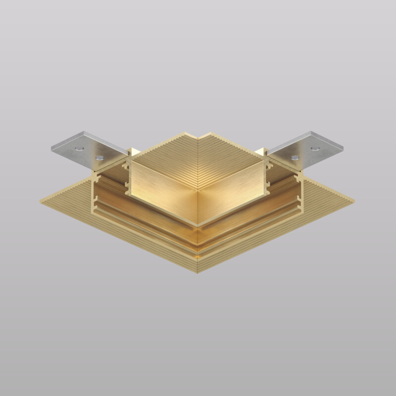 Угловой соединитель для магнитного шинопровода Denkirs Shine Hide TR5705-SB в Санкт-Петербурге