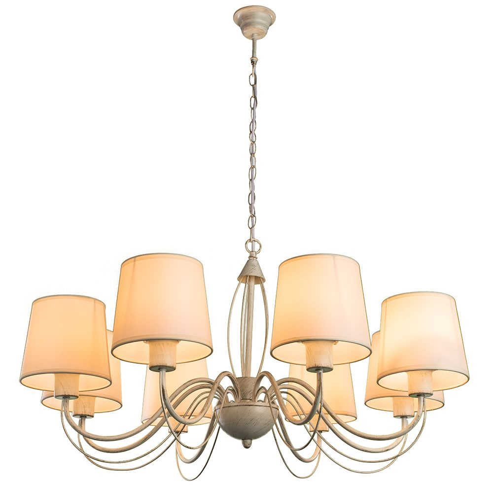 Подвесная люстра Arte Lamp Orlean A9310LM-8WG в #REGION_NAME_DECLINE_PP#