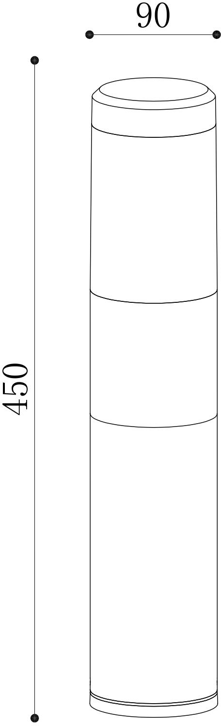 Уличный светильник Maytoni Koln O590FL-L8B4K в Санкт-Петербурге