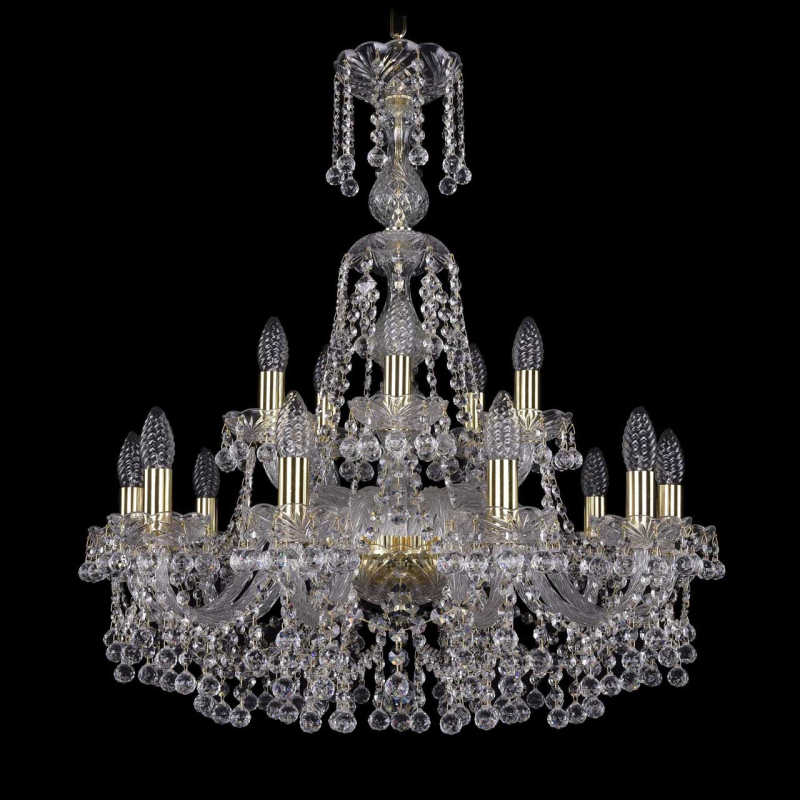 Подвесная люстра Bohemia Ivele 1409/10+5/240/XL-77/G в Санкт-Петербурге