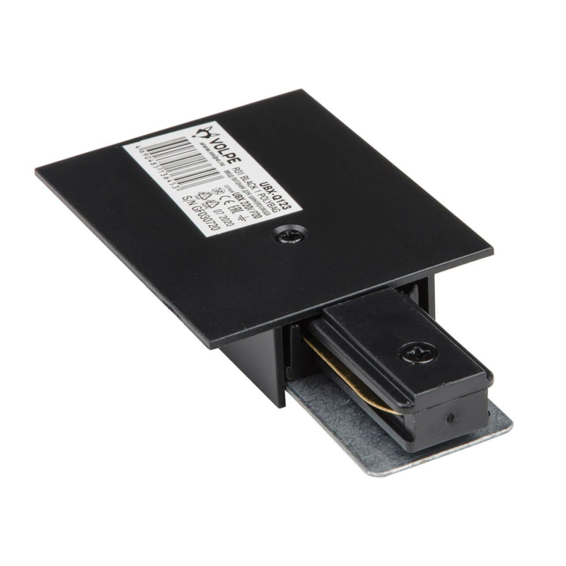 Ввод питания для шинопровода Volpe UBX-Q123 R01 Black 1 Polybag UL-00007448 в Санкт-Петербурге