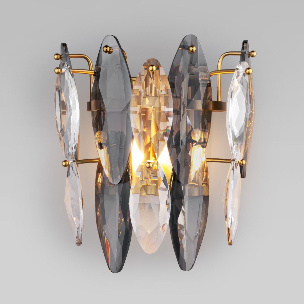 Настенный светильник Bogates Onyx 372/2 Strotskis a065318 в Санкт-Петербурге