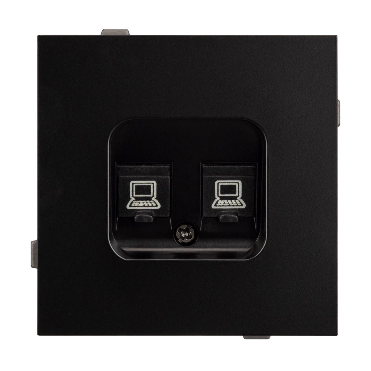 Механизм компьютерной розетки двойной Arlight SCT-TENDO-MPC2-PL-BK (RJ-45, CAT6) 054101 в Санкт-Петербурге