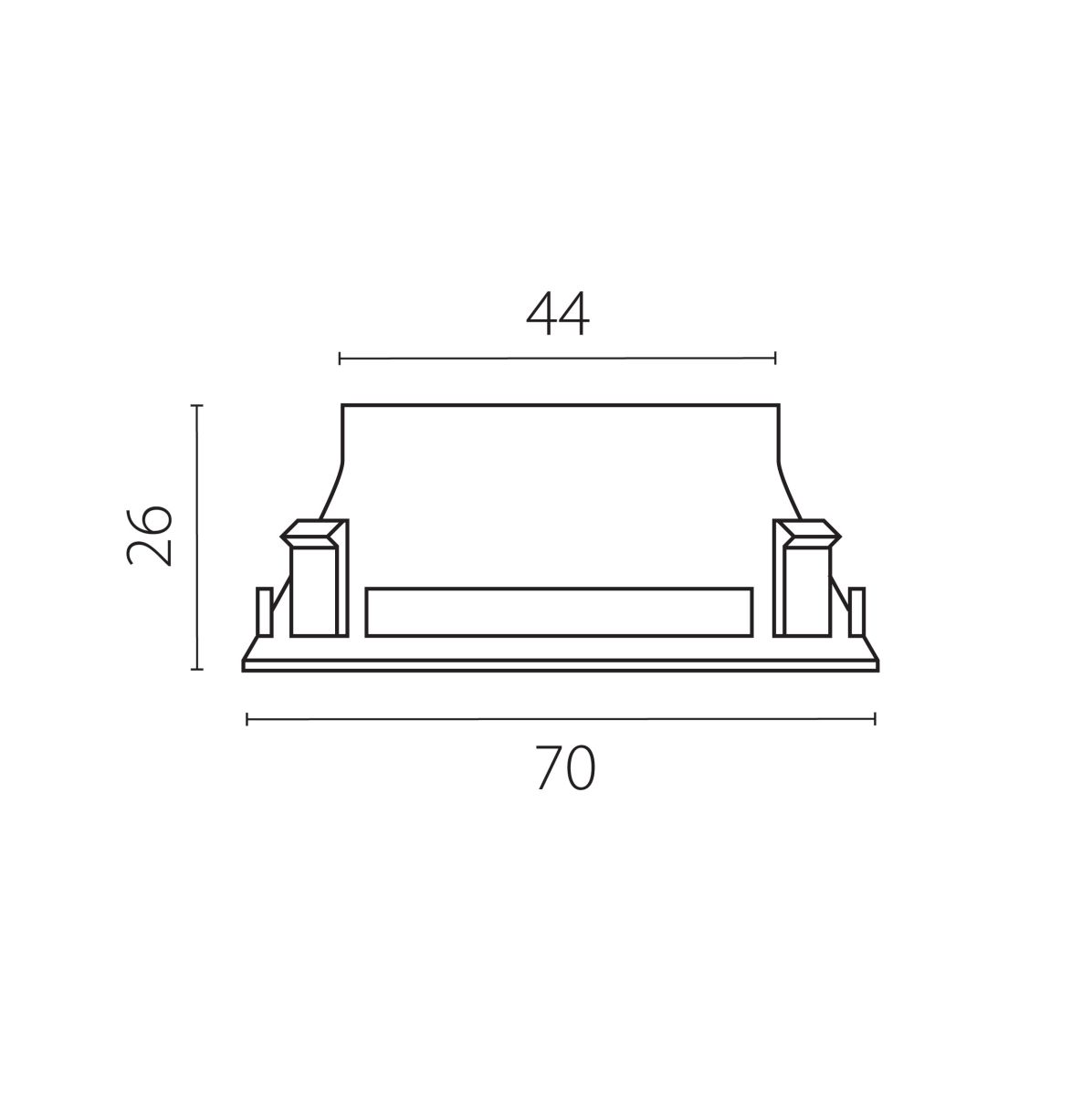 Рефлектор круглый для рамок 07520х/07520X-01 Lightstar Stella 075507 в Санкт-Петербурге