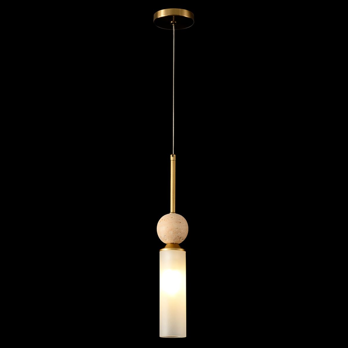 Подвесной светильник Crystal Lux SIMPLY SP1 BRASS в Санкт-Петербурге