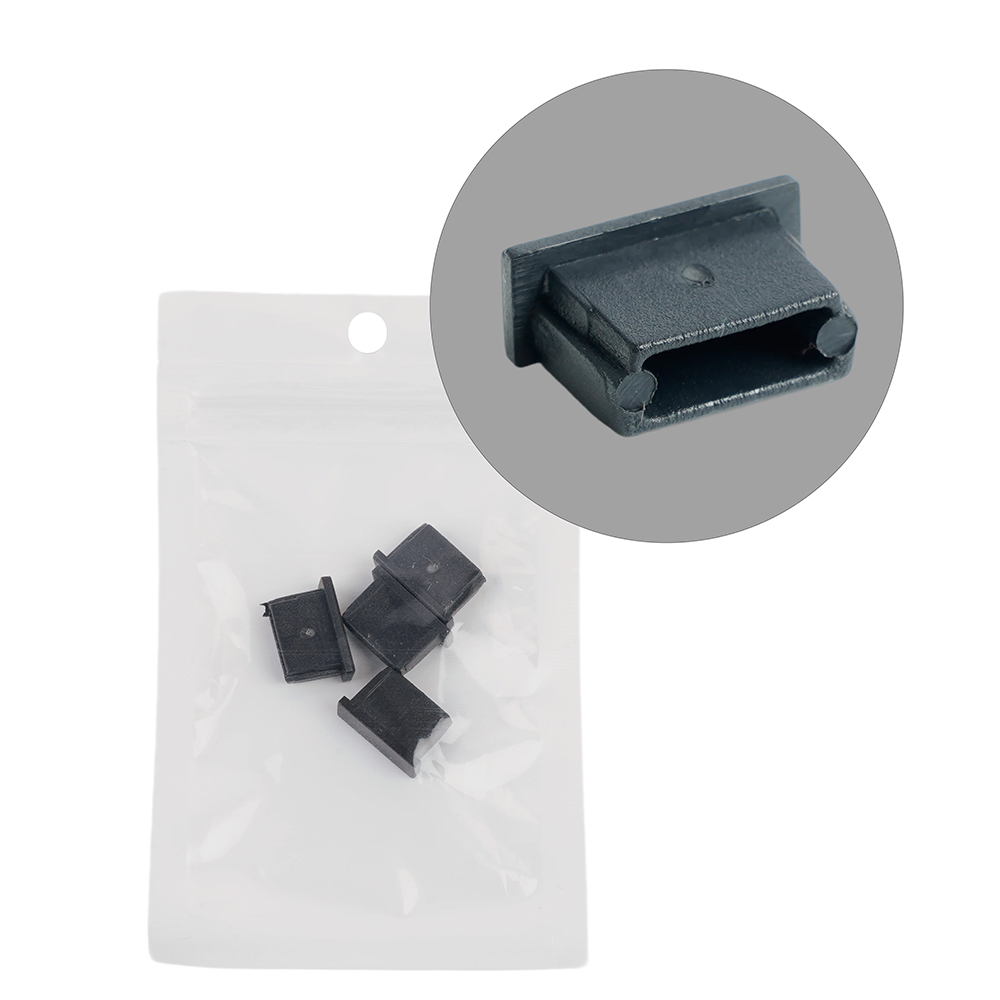 Заглушка без отверстия для профиля CAB251, LD376 (комплект 4шт) Feron LD241 52095 в Санкт-Петербурге