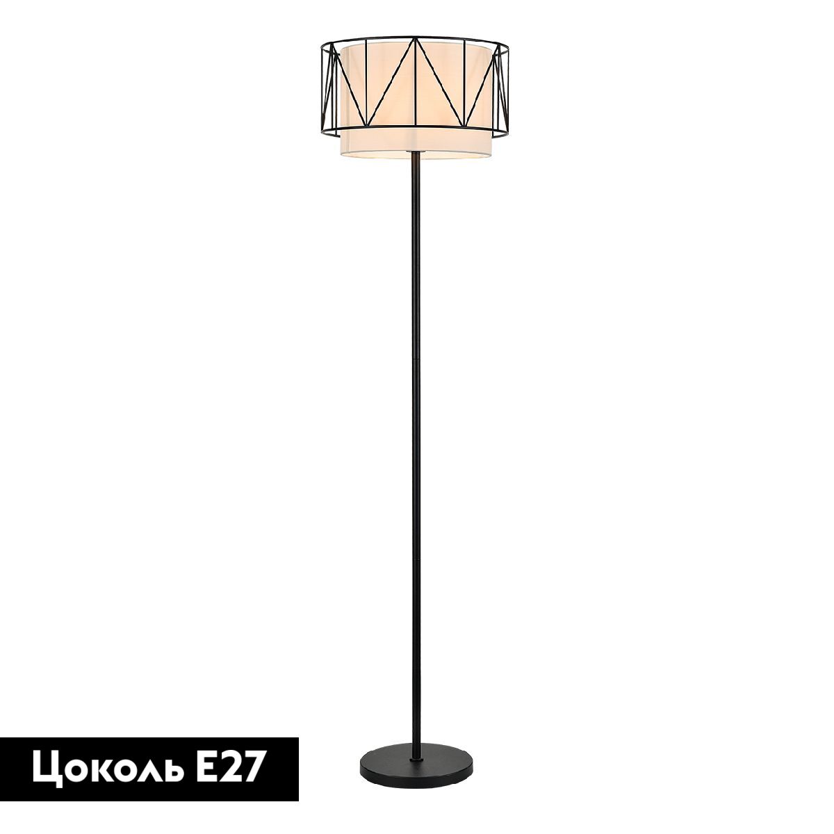 Торшер Indigo Charme 13016/1F Black V000465 в Санкт-Петербурге