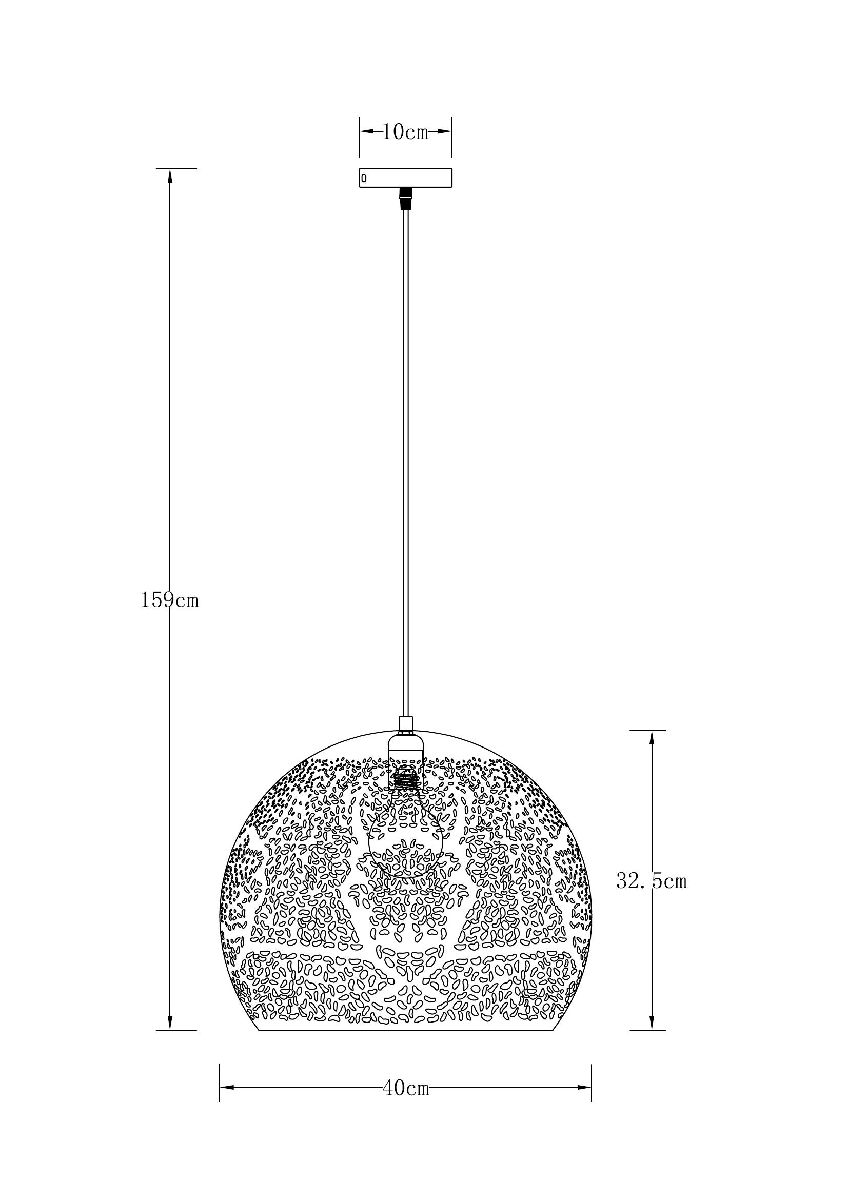 Подвесной светильник Arte Lamp Celesta A7057SP-1BK в Санкт-Петербурге