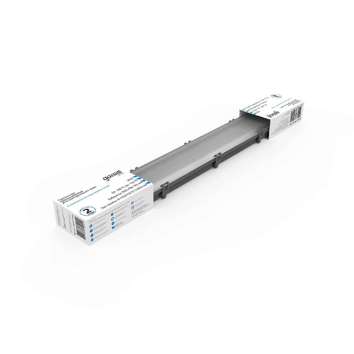 Потолочный светильник Gauss СПП-Т8-G13 Lite 909437260 в Санкт-Петербурге