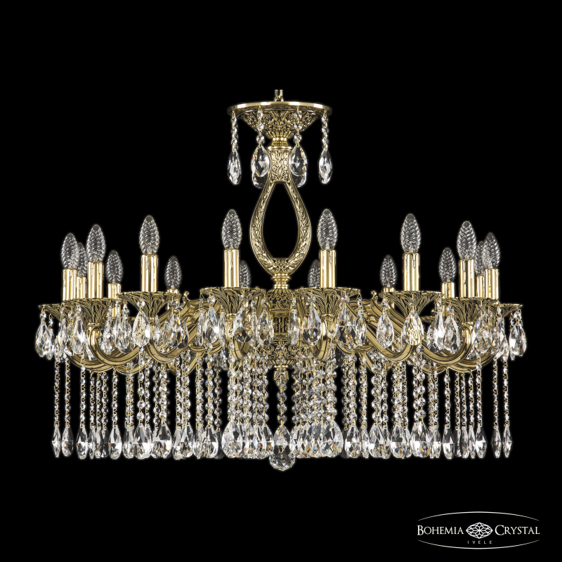 Подвесная люстра Bohemia Ivele Crystal Verona 72302/16/300 A GB в Санкт-Петербурге
