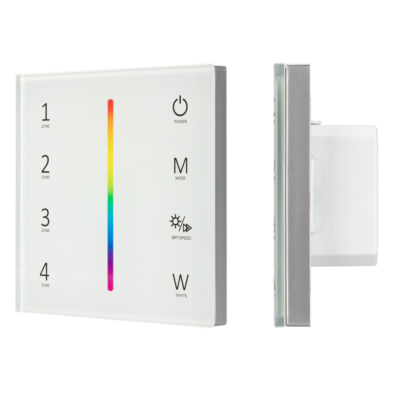 Панель Arlight Sens Smart-P45-RGBW White (230V, 4 зоны, 2.4G) 028140 в Санкт-Петербурге