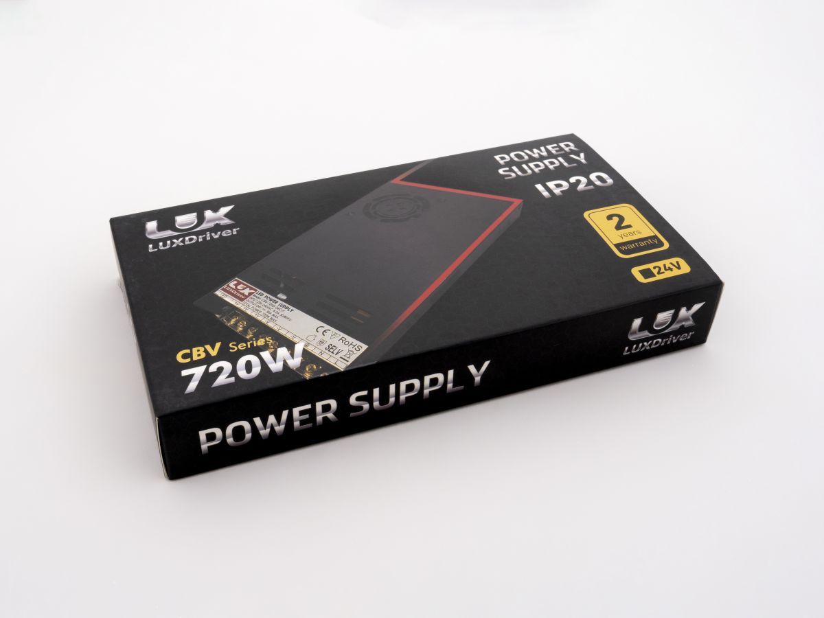 Блок питания LEDS POWER LUXDriver 720Вт 24В 007175 в Санкт-Петербурге