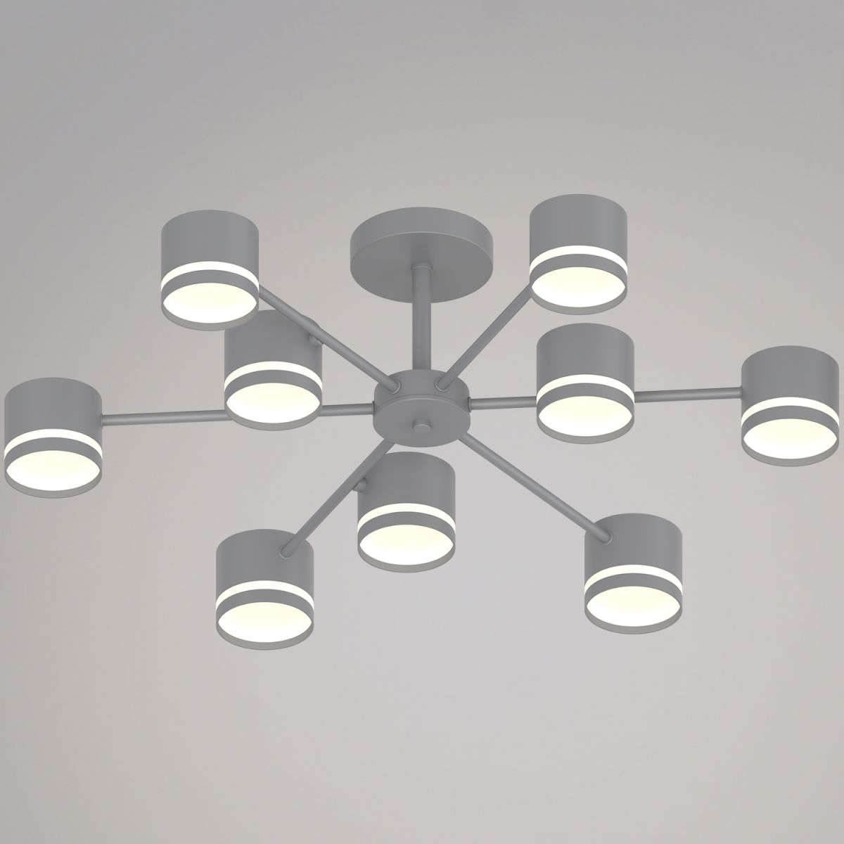 Люстра на штанге Reluce 89730-0.3-09 GX53 GREY в Санкт-Петербурге